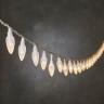 Новогодняя светодиодная гирлянда LUCA LIGHTING, шишки, теплый белый свет, 8 функций, 200 ламп, 1890 см 84970